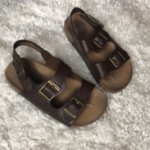 Used brown old navy sandals